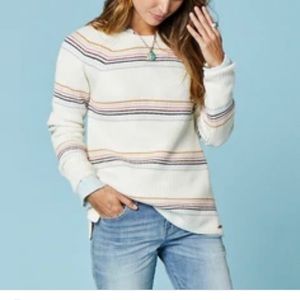 Carve designs multicolor chunky sweater